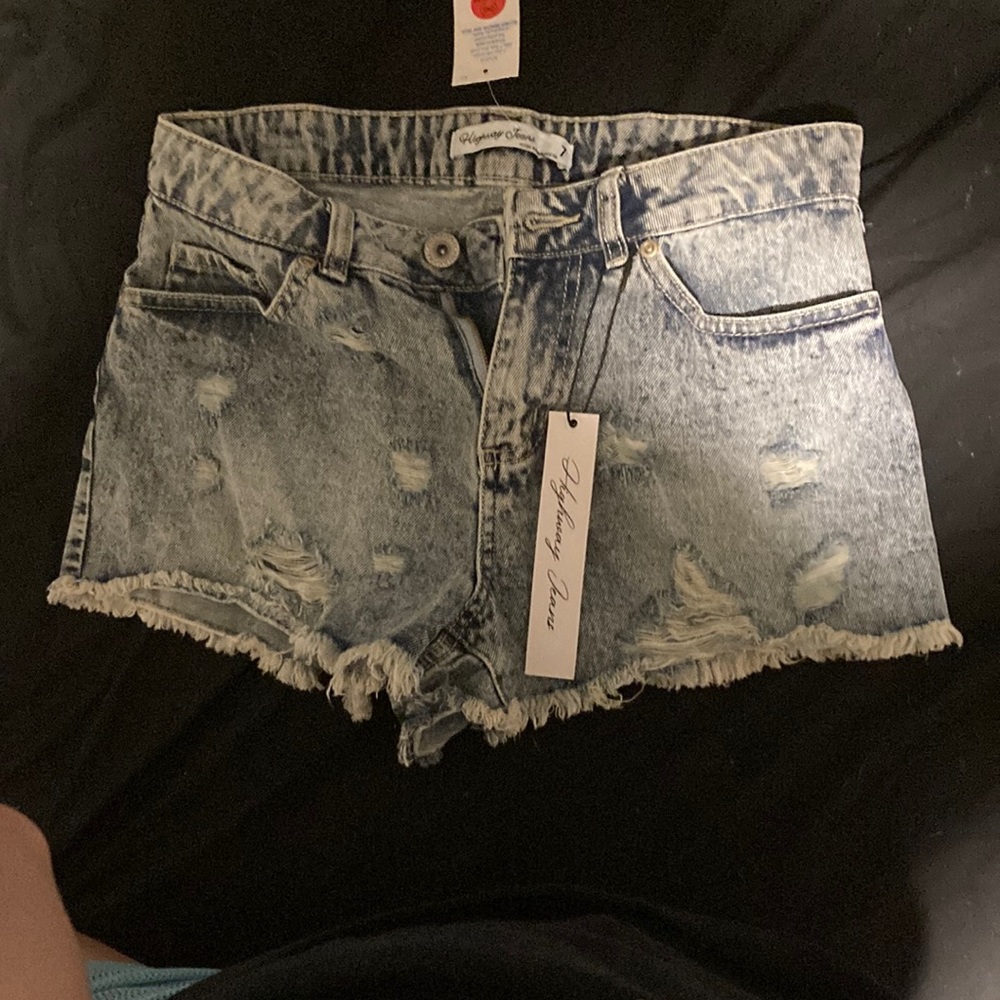 Brand new jean shorts